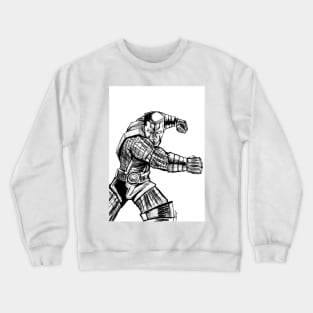 power house ecopop colossal skin armor hero Crewneck Sweatshirt